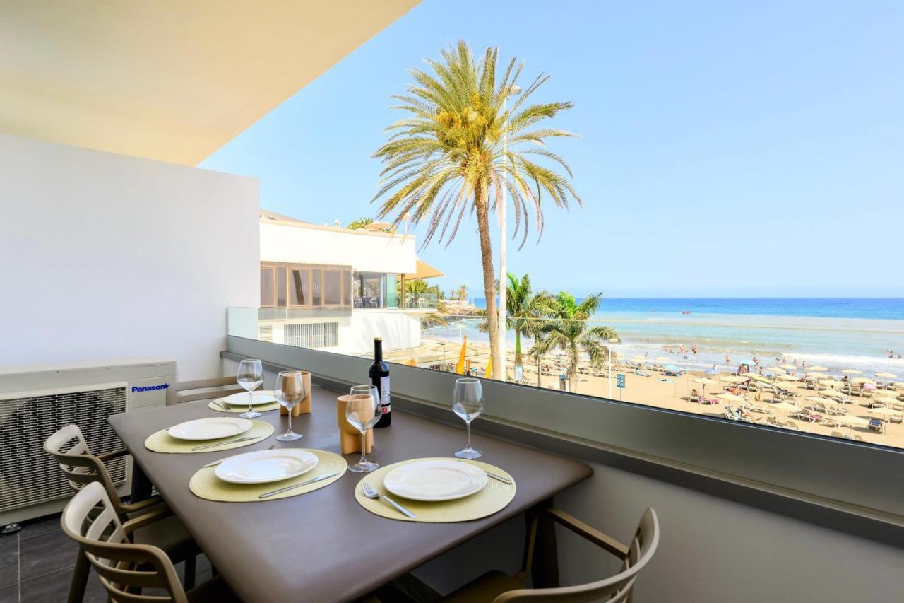 Charming 2 Bedroom Retreat With Beachfront Views San Bartolomé Exteriör bild